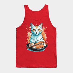 Sushi Cat Tank Top